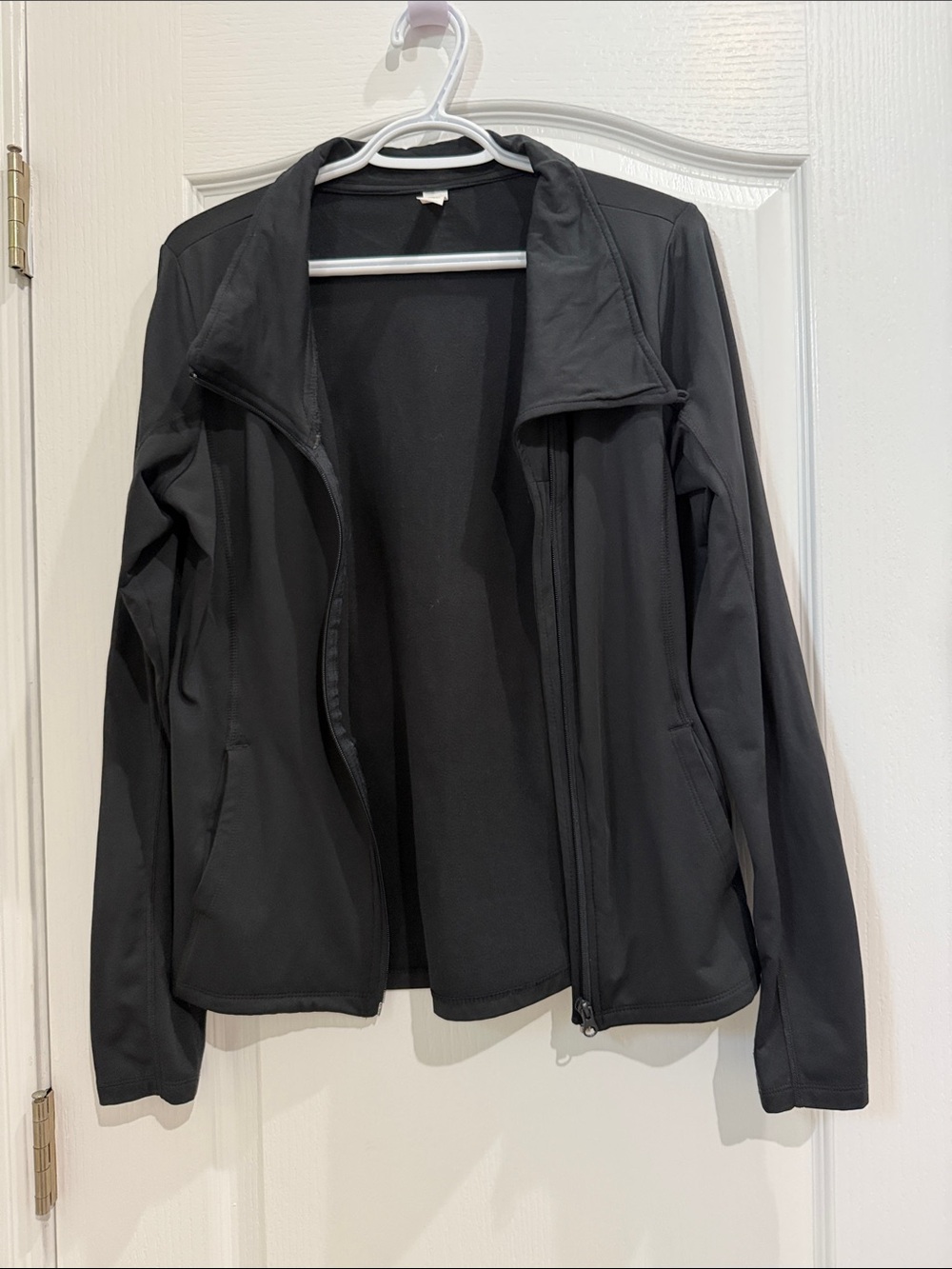 Marika Black Utility Softshell Jacket/workout  Size M NWOT